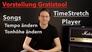 Gratistool  Songs im Tempo und in der Tonhöhe verändern [upl. by Bremen]