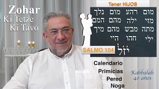 Kabbalah Secretos del Zohar  clase 160 Ki Tetze  Ki Tavo [upl. by Harrietta137]