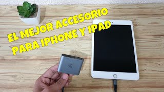 El mejor accesorio para iphone y ipad VGA HDMI USB [upl. by Ignacia]