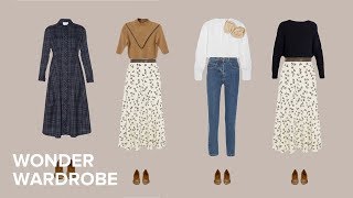 Pear body type outfit ideas clothing and versatile capsule wardrobe [upl. by Mae]