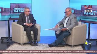 Entrevista al Consejero Electoral Arturo Sosa Carlos en el Canal 24 de SIZART [upl. by Nailil]