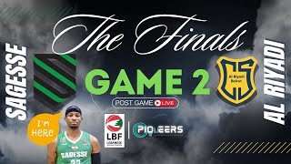 LIVE Game 2 Reaction Sagesse vs Riyadi Lebanese Basketball [upl. by Boycie526]