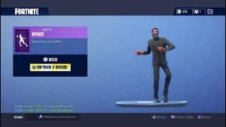 Fortnite VIVACIOUS EMOTE 1 HOUR 1HEURE DE DANSE VIVACE [upl. by Leveridge]