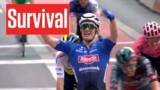 Escape Survives The Last Kilometers For 2023 EschbornFrankfurt Win [upl. by Ahgiel]