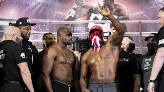 DILLIAN WHYTE vs DEREK CHISORA 2  WEIGH IN REACTION AND FIGHT PREDICTION [upl. by Eiramanitsirhc]