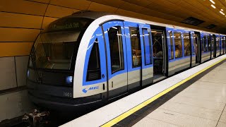 UBahn München Mitfahrt im C1 von Feldmoching bis Sendlinger Tor auf der U2 [upl. by Eyahs]