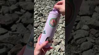 Hit the trails with ALPINE Flip ‘N Sip Insulated Water Bottle all decked out with fun stickers 🥳 [upl. by Sumer]