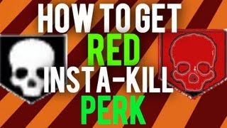 NEW Black Ops 2 Zombies How to Get The Red InstaKill Perk [upl. by Rodger]