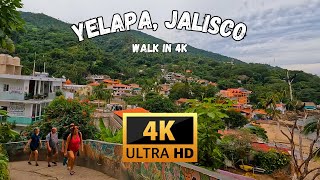 Yelapa Jalisco walking tour in 4K [upl. by Hoenack]