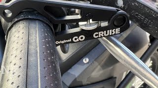 2022 Kawasaki KLR  Go Cruise 2  Throttle Lock [upl. by Raimundo378]