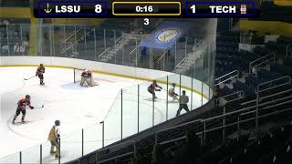 LSSU vs Indiana Tech  ACHA MD2 [upl. by Yrahk]