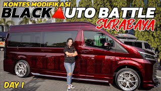 Black Auto Batle Final Surabaya 2024 Keseruan Kontes Modifiksi Mobil Custom Ada Di Acara Ini  Day1 [upl. by Latsyrk104]