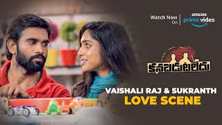 Vaishali Raj amp Sukranth LOVE SCENE  Kanabadutaledu Movie on Amazon  Silly Monks [upl. by Bak351]