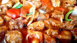 Bangladeshi Chinese Sweet Sour Chicken Rannar Bangla Recipeচাইনিজ সুইট সাওয়ার চিকেন রান্নার রেসিপি [upl. by Nawj549]