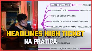 Criação de Headline para Conteúdo High Ticket  Na Prática [upl. by Angel705]