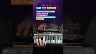 Lets sing quotToughquot PopuPiano cover [upl. by Blunk]