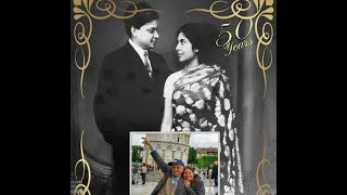 50th Marriage anniversary celebration song।।दुआ यही कि आप मनायें हीरक जयन्ती वर्ष।।by smita jain [upl. by Ethelred783]