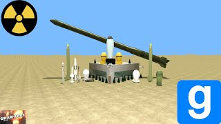 Garrys Mod NUCLEAR bomb TEST [upl. by Jaquith]