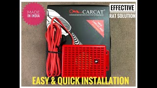 Carcat  Car Rat Repellent  India  Installation  Hyundai Creta [upl. by Eletnahc]