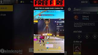 free fire ka sabse rare character😱freefireviralshortvideoshorts [upl. by Farhi]