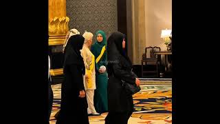 Brunei Royal Family di Majlis Santapan DiRaja Sempena Istiadat Pertabalan YDP Agong ke 17 [upl. by Mozart]