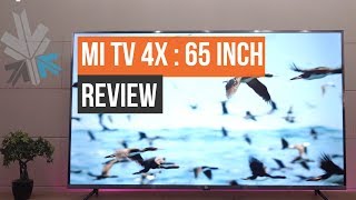 Xiaomi 65 Inch Mi TV 4X Review  Excellent 4k UHD TV For Rs 55000 [upl. by Justus202]