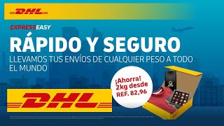 Tus envíos de paquetes internacionales con DHL [upl. by Akinod797]