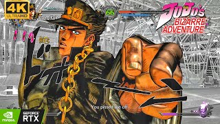 Jotaro vs Pannacotta Intense Crazy Fight  JoJos Bizarre Adventure  4K 60 Fps Gameplay pcgaming [upl. by Jackquelin]