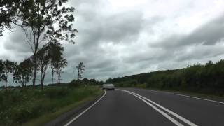 Driving On The A44 From Pinvin Pershore To Spetchley Worcester Worcestershire England [upl. by Nniroc926]