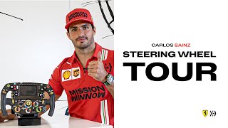 Formula 1 Steering Wheel Tour with Carlos Sainz [upl. by Amethyst508]