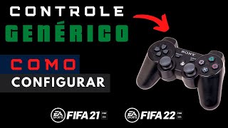 CONFIGURAR CONTROLE GENÉRICO NO FIFA 22  FIFA 23  PC [upl. by Allmon849]