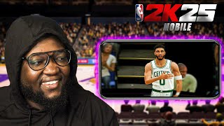 NBA 2K25 Mobile Gameplay First Looks amp Impressions [upl. by Nessi]