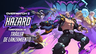 Temporada 14 Hazard  Tráiler Oficial  Overwatch 2 [upl. by Tra]