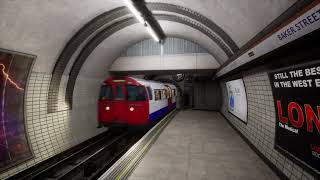 Train Sim World 2 Bakerloo Line Trains At Baker Street [upl. by Fabian]