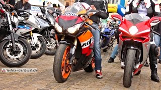 Paranagua Motos 2014  Superbikes Show off revs amp Backfire part 2  Bikers Special [upl. by Carvey817]