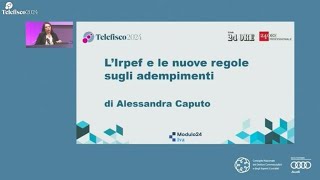 Alessandra Caputo Nuova Irpef [upl. by Arras]