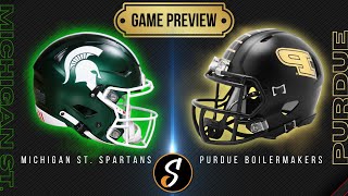 Michigan State vs Purdue Game Preview and Prediction  College Football Week 13 [upl. by Masterson]