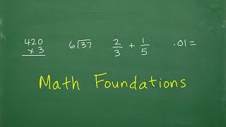 Math Foundations – Basic Math Skills every Adult should know [upl. by Archambault]