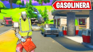 He abierto una GASOLINERA en Fortnite FUNCIONA [upl. by Etana123]