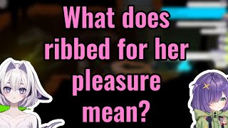 What does ribbed for her pleasure mean [upl. by Nichols]