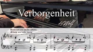 Verborgenheit in Eb Major Karaoke HWolf [upl. by Nyliram]