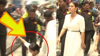 Kajol SLIPS While Walking In A Mall  OOPS Moment Caught On Camera [upl. by Tilda]