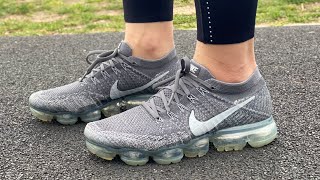 Nike Air VaporMax Flyknit Asphalt Grey [upl. by Nyllij141]