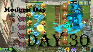 Modern Day  Day 30  Plants vs Zombies 2  Scrapper TR [upl. by Etnecniv]