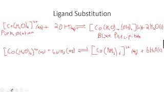 ALevel Chemistry Transition Elements Part 28 [upl. by Frodin]