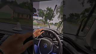 Drive in rain🚙 Long drive  Rain drive  Punjabi song  Ful video on channel  vlog shorts vlog [upl. by Attolrac]