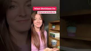 What people think dietitians do vs what we actually do [upl. by Dacia]