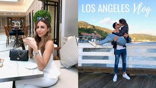 WHAT I ATE WORE amp DID IN LOS ANGELES  Vlog 33  Annie Jaffrey [upl. by Culver]