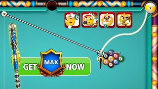 8 Ball Pool Chalk Fu Masters Season Level Max 🙀 1 Shot  Win 9 ball pool [upl. by Inaflahk]