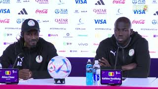 CM Qatar 2022 Conférence de presse davant match Qatar vs Sénégal [upl. by Hare752]